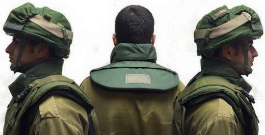 Soldaten Israel krijgen nekbescherming