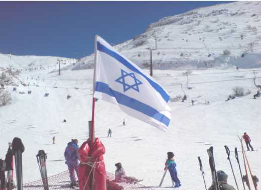 Sneeuw in Israel
