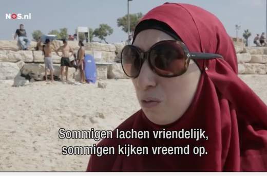 Boerkini in Israel dood normaal. Raportage vanuit het strand van Tel Aviv!
