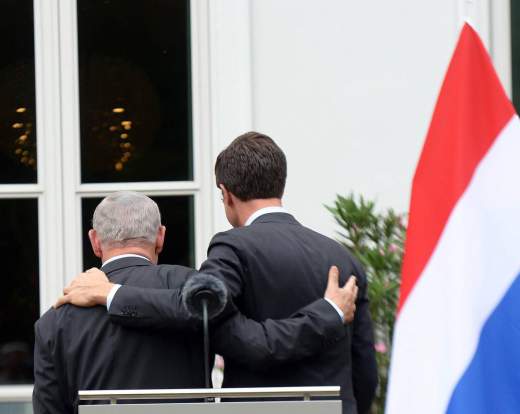 Netanyahu in Nederland