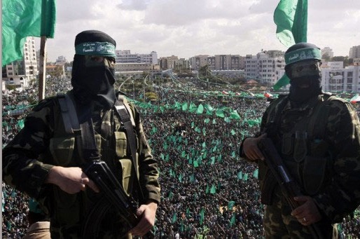 Islamitische terreurbeweging Hamas, die de scepter zwaait in Gaza