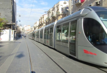 Lightrail Jeruzalem wordt voor € 2.5 miljard uitgebreid