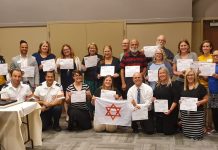 Magen David Adom traint joodse, christelijke en islamitische Amerikanen hoe om te gaan met massa slachtoffers