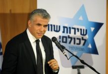 Yair Lapid houdt zijn belofte en zal niet in eenheidsregering zitting nemen.