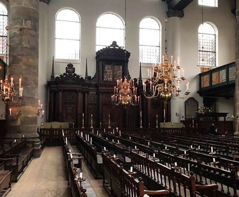 Portugese Synagoge Amsterdam. Screenshot: YouTube