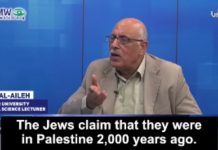 Palestijnse leiding: ‘er is geen enkel archeologisch bewijs van 3000 jaar Joodse aanwezigheid’