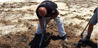 100 jaar oude ankers ontdekt bij de Dode Zee