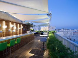 Dakrestaurant van het Mamilla hotel in Jeruzalem weer open