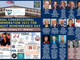 Verslag Congressionele Holocaust herdenking door Shin-DC